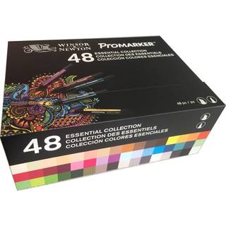 WINSOR Brushmarker 48pcs essential collection in open box