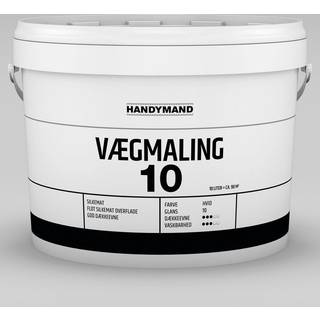 Handymand vægmaling glans 10 10 liter (På lager i varehus)