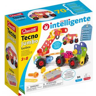 Byggesæt Tecno Jumbo m. 84 dele