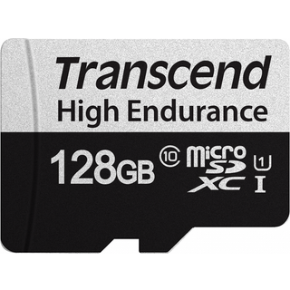 Transcend 350V High Endurance MicroSD/SD - 100MB/s - 128GB
