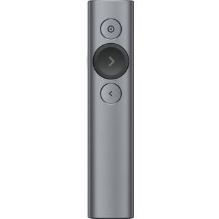 Logitech spotlight trådløs Præsentationsfjernbetjening, grå ➞ På lager - klar til levering
