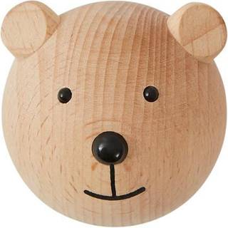 Oyoy Mini Krog Bjørn - Kroge & Bøjler Bøg Nature - 10995