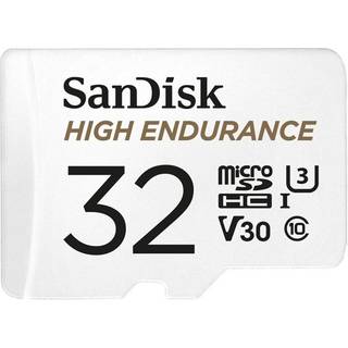 SanDisk High Endurance 100MBs Micro SDHC Card with Adapter 32GB