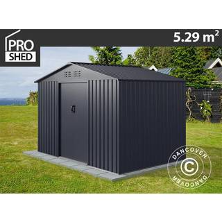Redskabsskur Redskabsrum Haveskur 2,77x1,91x1,92m, 5,29m²,ProShed®, Antracit