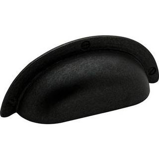 Beslag Design 3922 skålgreb, 64 mm, antik sort