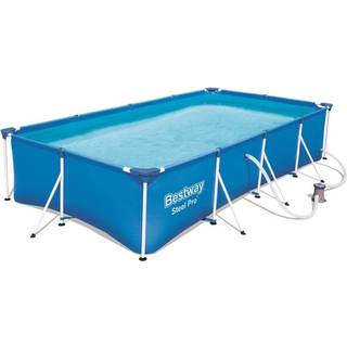 Bestway Steel Pro Frame Pool 400 x 211 x 81cm m/filter pumpe