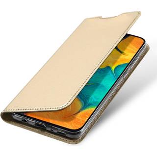 Samsung Galaxy A20 / A30 - DUX DUCIS Skin Pro læder cover - Sort