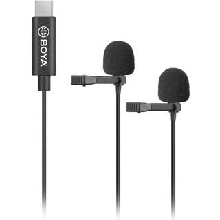 BOYA BY-M3D Knaphuls Mikrofon X2 USB-C 6m