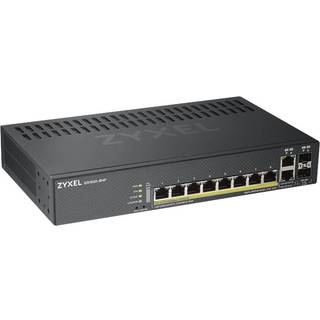 Zyxel GS1920-8HPV2 Administreret Gigabit Ethernet (10/100/1000) Strøm over Ethernet (PoE) Sort
