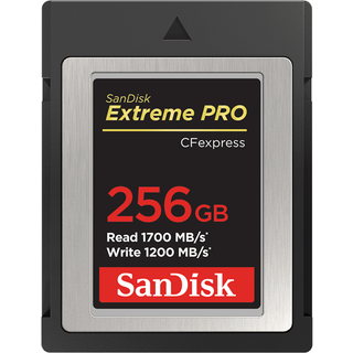 SANDISK 256GB CFEXPRESS 1700MB/s 1200MB/s