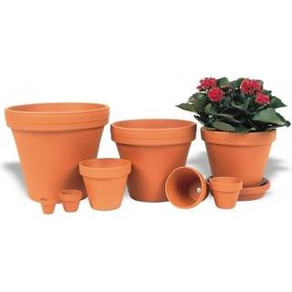 Lerkrukke - Terracotta - 9 cm
