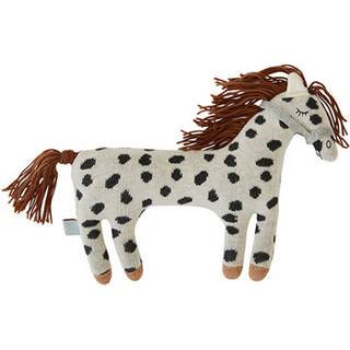 OYOY tøjdyr Lille Pelle Pony - Råhvid / Sort