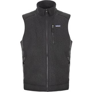 M's Retro Pile Vest - Black - XS