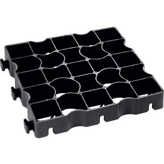 Byggros Ecoblock elastic S50, sort, 10 t, 12 stk. pr. 1,33 m²