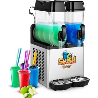 Slush ice maskine - 2 x 12 l - LED