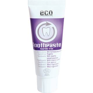 Økologisk Tandpasta Eco Cosmetics Sort Kommen Fluorfri