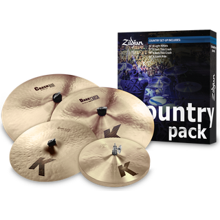 Zildjian K0801C K Country 15/17/19/20 Cymbal sæt