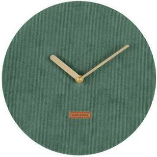 Karlsson Corduroy Vægur KA5671BL - Unisex - 25 cm - Quartz