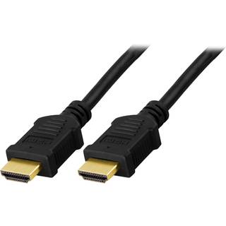 DELTACO High-Speed Premium HDMI cable, 1,5m, Ethernet, 4K UHD, black