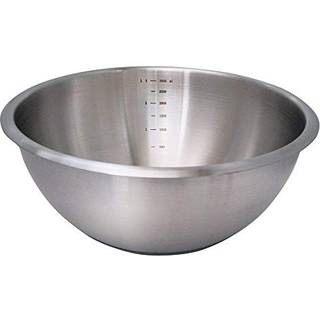 Skål rustfrit stål/silikone 30 cm/7L