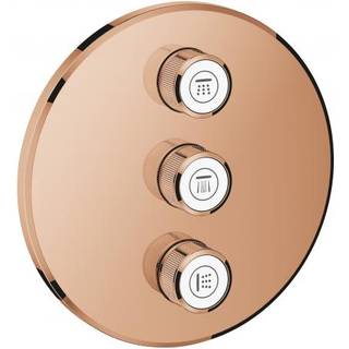 Grohe GRT SmartContrl forplade Triple volume kontrol sæt, warm sunset