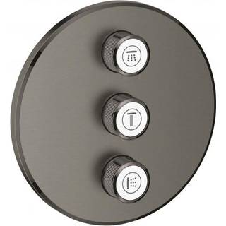 GRT SmartCon ven.overdel indb. Triple volume kontrol sæt, Børstet Hard Graphite
