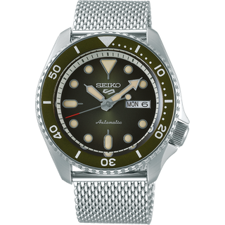 Seiko SRPD75K1 Grøn/Stål Ø43 mm