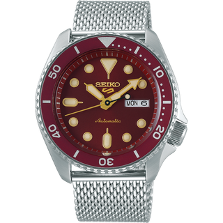 Seiko SRPD69K1 Rød/Stål Ø42.5 mm