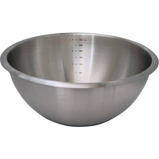 Skål rustfrit stål/silikone 16 cm/1L