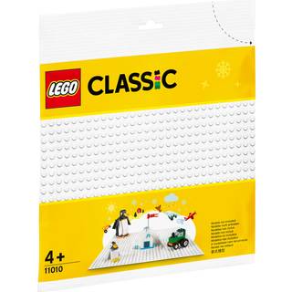 LEGO Classic - Hvid Byggeplade - 25x25 cm - 32x32 knopper