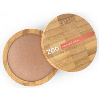 Zao Cooked Bronzer Powder, 15 g, Copper Beige 341