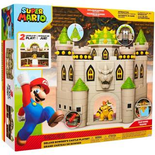 Jakks Super Mario 2.5 Inch Deluxe Playset Bowser's Castle