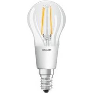 LEDVANCE LED Osram Glowdim Krone 4,5W=40W E14 klar dæmpbar