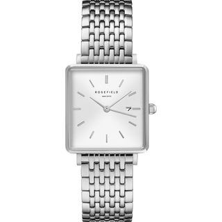 Rosefield The Boxy QWSS-Q08 - Dame - 26 mm - Analog - Quartz - Mineralglas