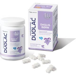 Duolac Daglig+ Børn tyggetablet 30 stk.