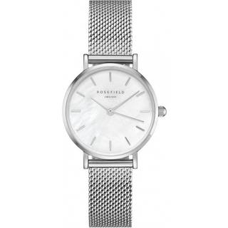 Rosefield 26WS-266 Damen-Armbanduhr The Small Edit mit Meshband