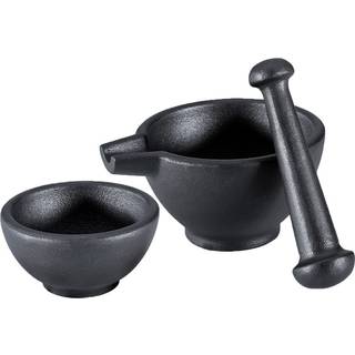 Zassenhaus Mortar Set 3pcs. Cast Iron