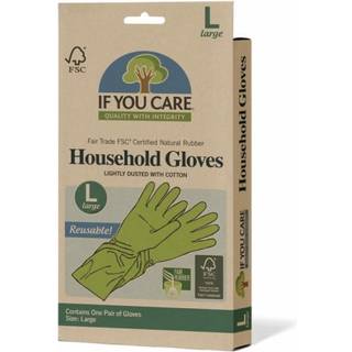 If You Care Latex Handsker str. L - 1 stk