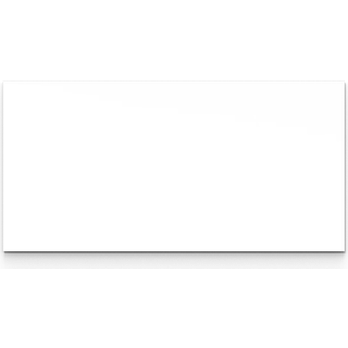 Lintex Mood Wall glastavle 200x100cm Pure, hvid
