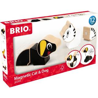 BRIO BRIO® Baby  - 30269 Magnetisk Kat Og Hund 0-3 Y      Unisex