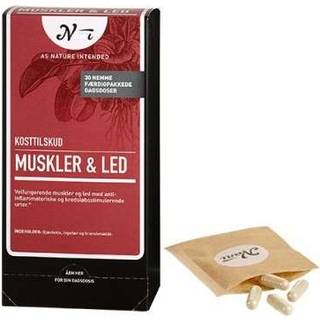 Nani Kurpakke Muskler Og Led Kosttilskud 30 poser + FRI FRAGT