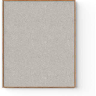 Lintex Wood Linen opslagstavle med træ ramme 100x120cm