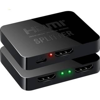 60Hz HDMI Splitter med 2 porte. 3D og 4K
