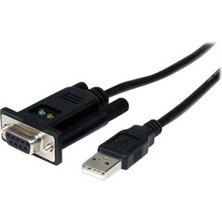 StarTech.com ICUSB232FTN USB to Serial RS232 Adapter - DB9 Serial DCE Adapter Cable with FTDI - Null Modem