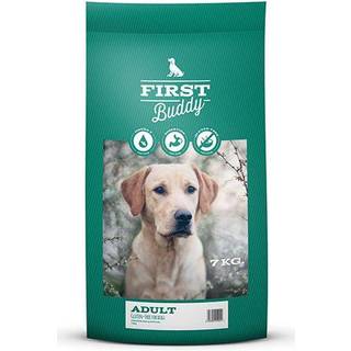 7 kg First Buddy Adult - voksenfoder med and og kanin