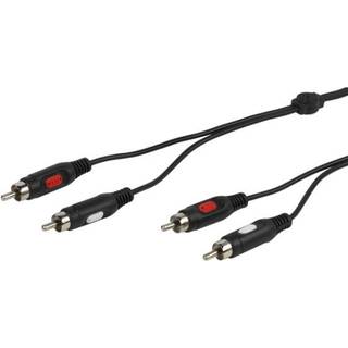 Vivanco Vivanco Audiokabel, 2xrRCA Han - 2xRCA Han, 1,5 m 4008928410129