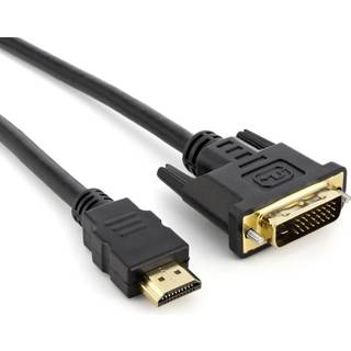 Pro HDMI - DVI-D - Skærmkabel - 2m - Sort