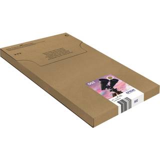 Epson 502 Multipack Easy Mail Packaging - 4-pack - black yellow cyan magenta - original - ink cartridge - Blækpatron Cyan