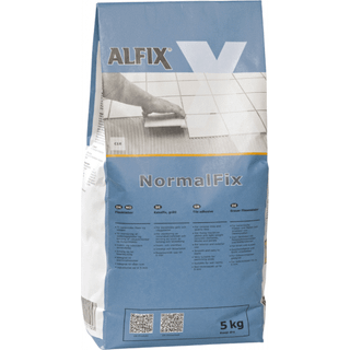 Alfix Normal Fliseklæber 5 kg Lysegrå ✓ På lager - klar til levering og afhentning
