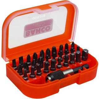 Bahco bitssæt 1/4" 31 dele LIGE-PH-PH2G-PZ-TX-HEX